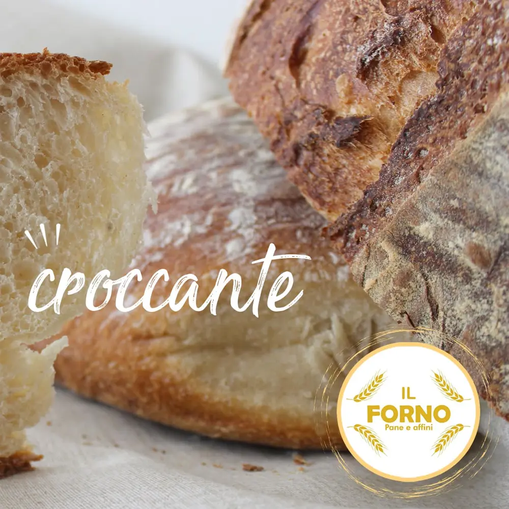 Pane artigianale morbido e croccante Il Forno Casoria