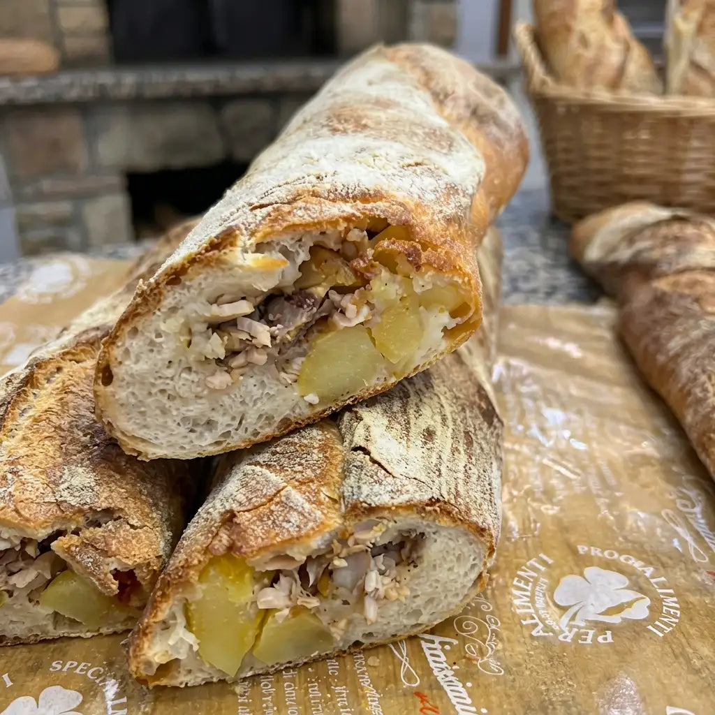 Piscitiello Porchetta, provola e patate circa 1,5 kg
